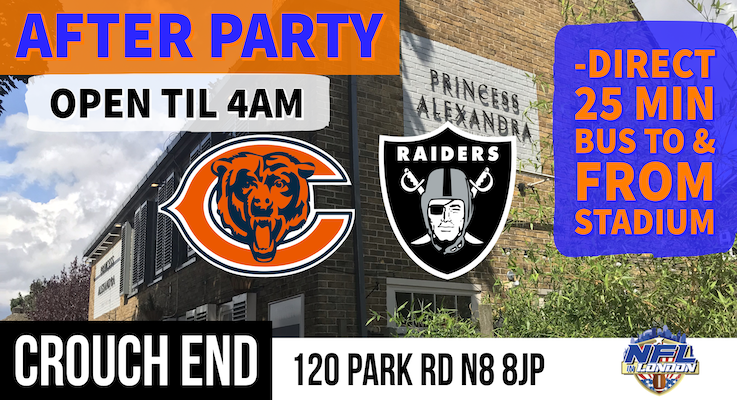 Read more about the article Bears/Raiders After Party