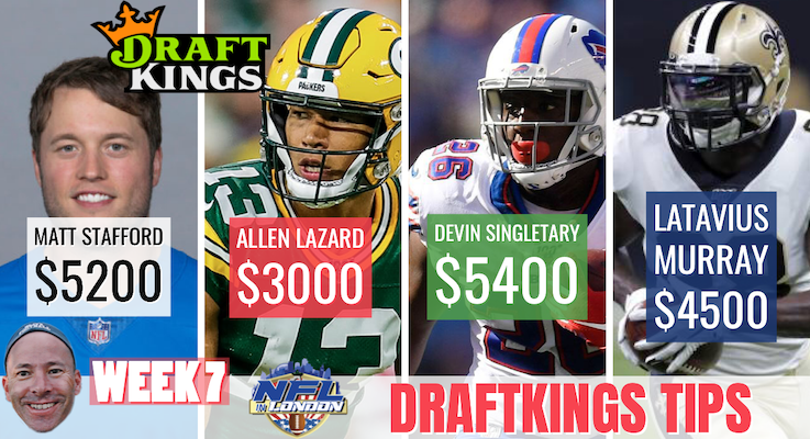 Read more about the article Week 7-Draftkings